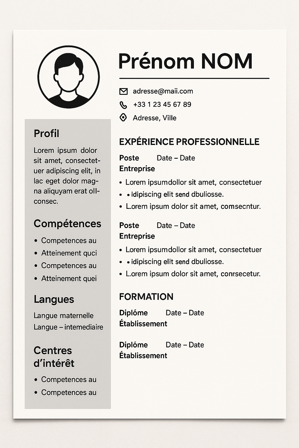Templates CV